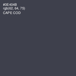 #3E404B - Cape Cod Color Image